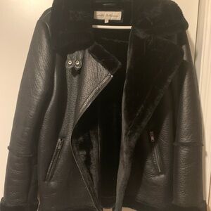 Sebby collection aviator jacket